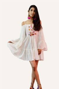 Buy Bohemian Cover-Up Mini Dress online