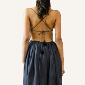 Buy Fringe Backless Dress Online in Canada - India At Folklore