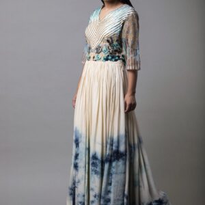 Buy Marble embroidered gown online in Toronto - Delhi At Folklore Collections | Show Bridals Embroidered Grown in Delhi - New Jersey at Folklore