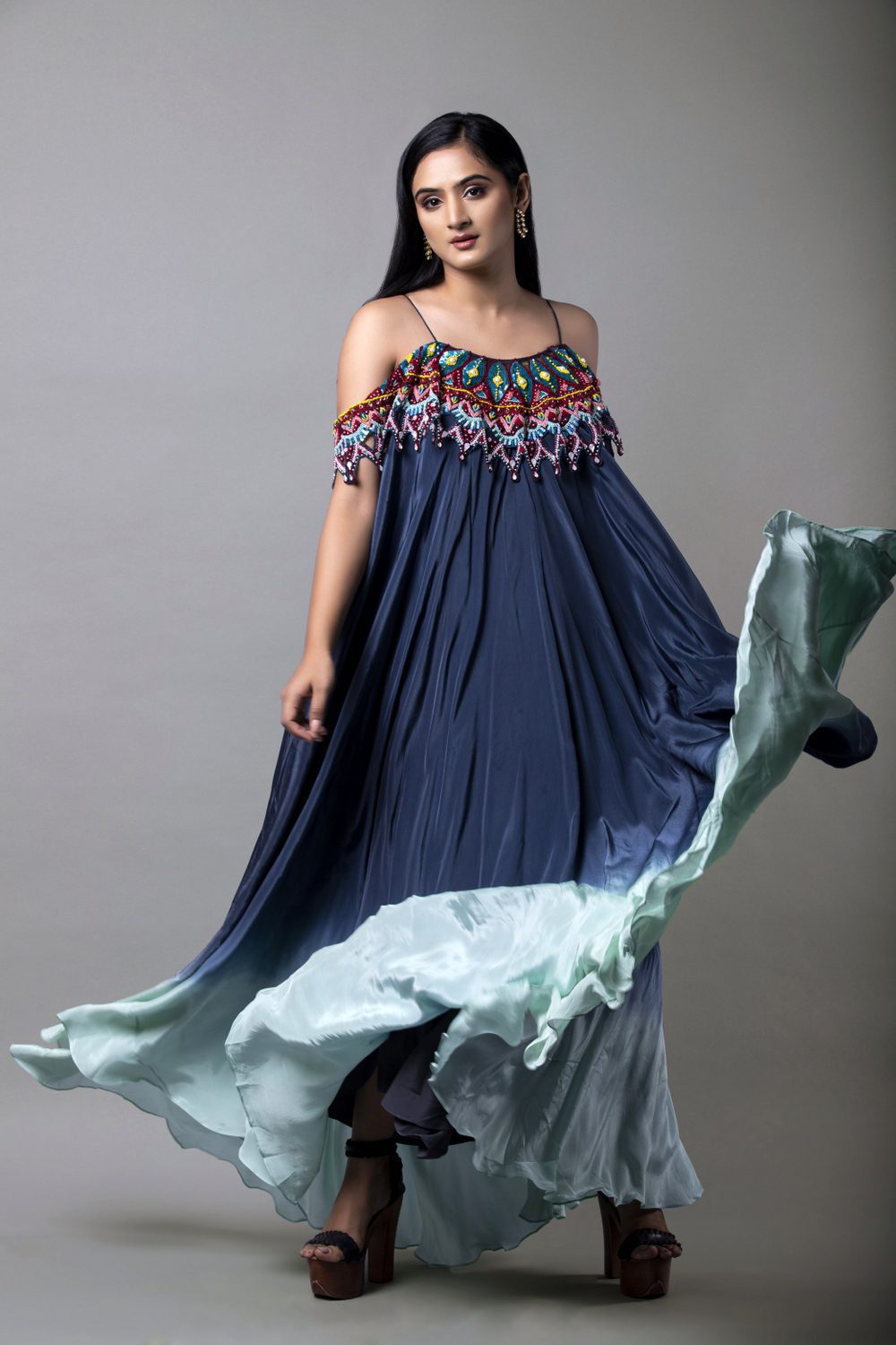 Buy Occasion Wear online in Toronto - Dubai - Delhi - London | Best Stylish Party Wear Outfits Ideas for Girls | Floral Maxi Dresses for Women in Delhi - Toronto - Dubai - Mumbai