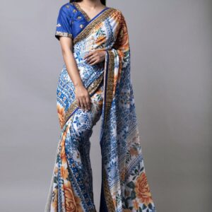 Rakhi Special Outfit Ideas | Printed Saree Online Toronto - Delhi - Dubai