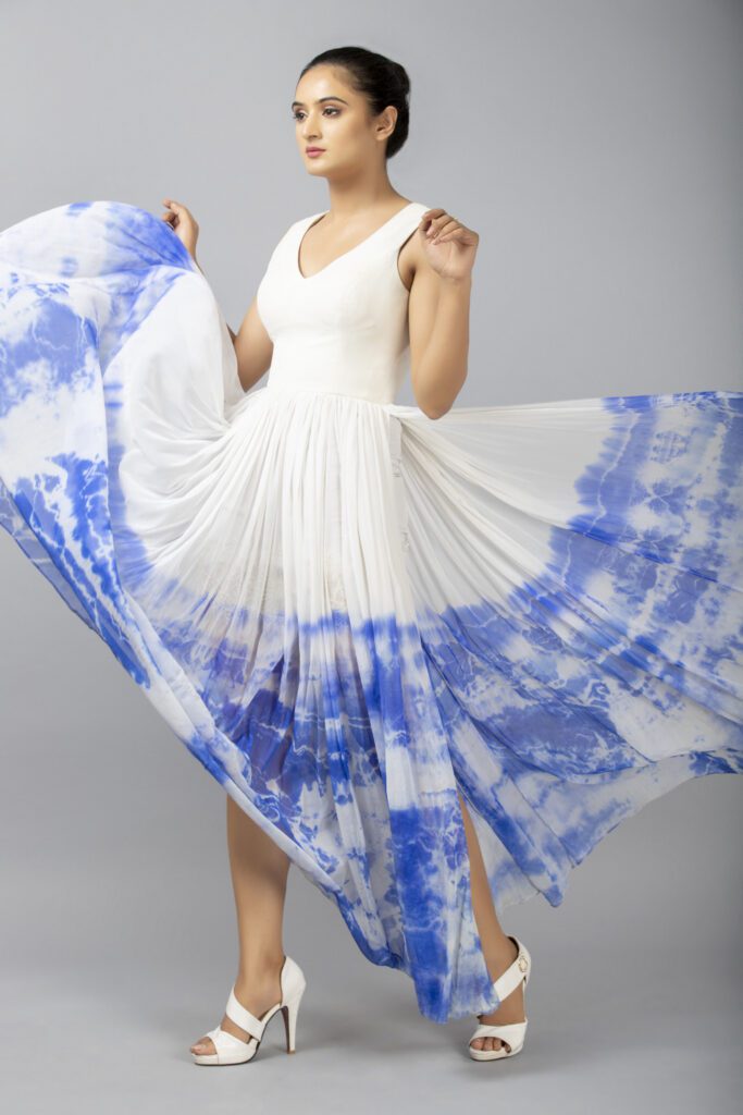 Buy Marble blue maxi dress Online in Delhi - Toronto - New Jersey at folklore Collections | Shop Marble blue maxi in New Jersey | Maxi Desess on Folklore | Privacy Policy