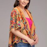 Embroidered Berta Cape