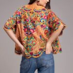 Embroidered Berta Cape