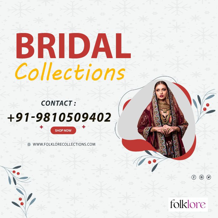 Folklore Best Bridal Barat Dresses Designs Collection | Designer wedding gowns