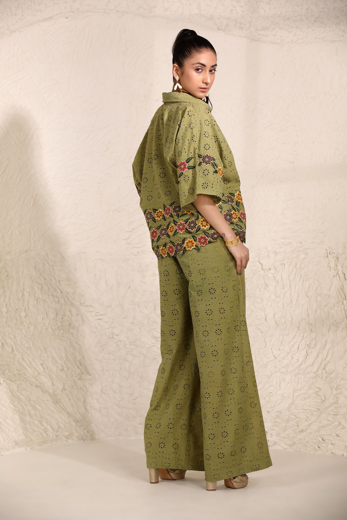 Embroidered Lounge top