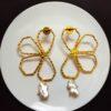 Noemi Earrings - Elegant Gold Drop Earrings