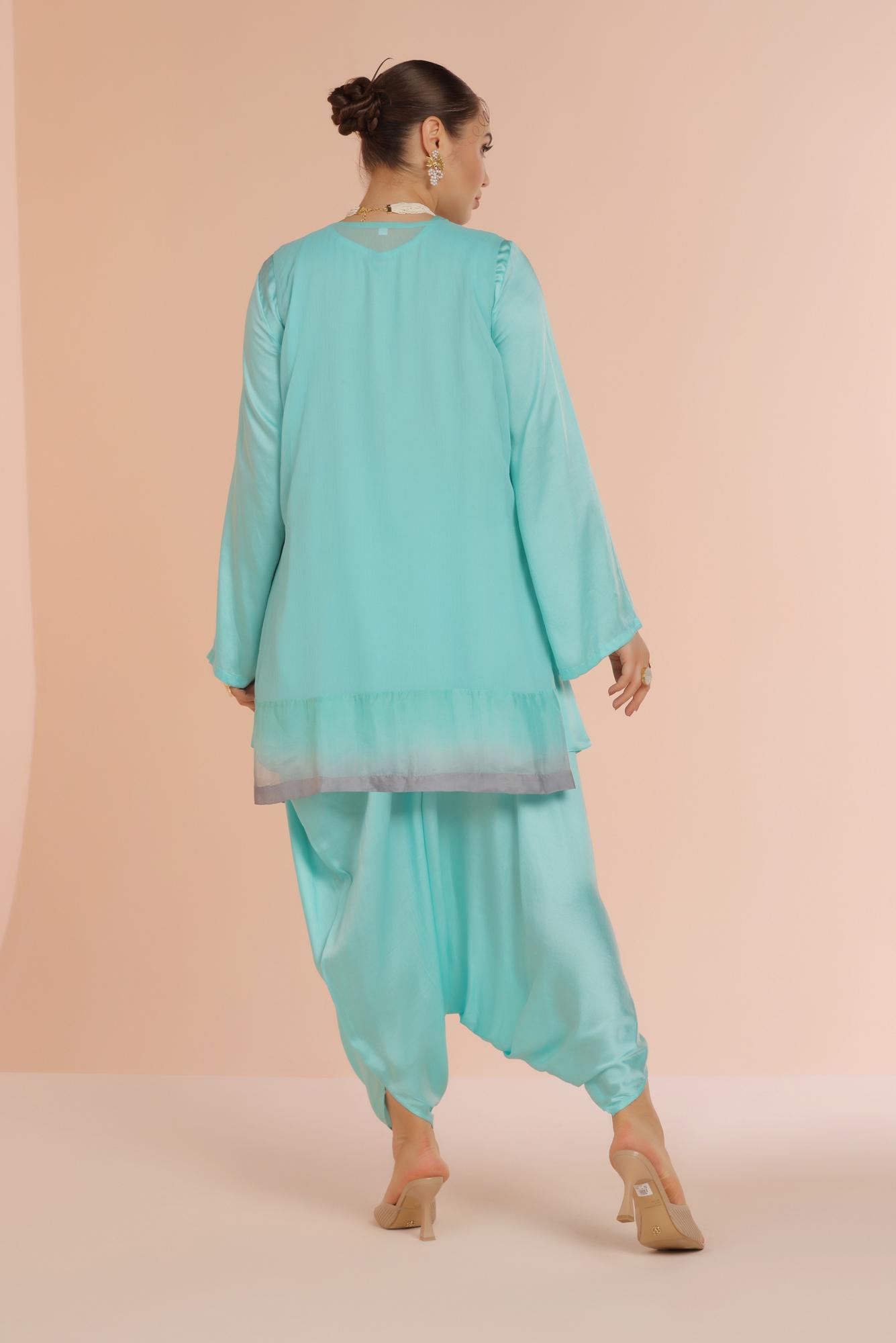 Ombre Shells Fringe Set