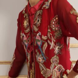 Turkish Hand Embroidered Jacket Set