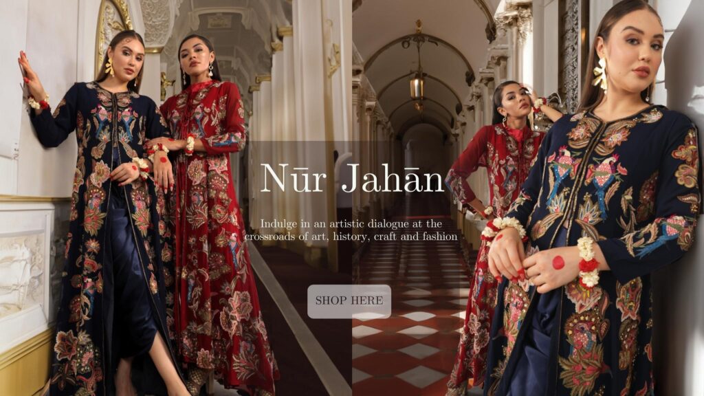 Nūr Jahān Collection | Buy Designer Jackets for Women in Australia At Folklore Collection