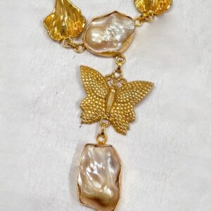 Blossom Stone Drop Necklace