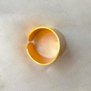 Wide Smooth Gold Ring cuff