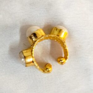 Trio Molar Ring In Gold Plated