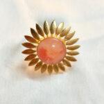 Gold Plated Stone Studded Ring