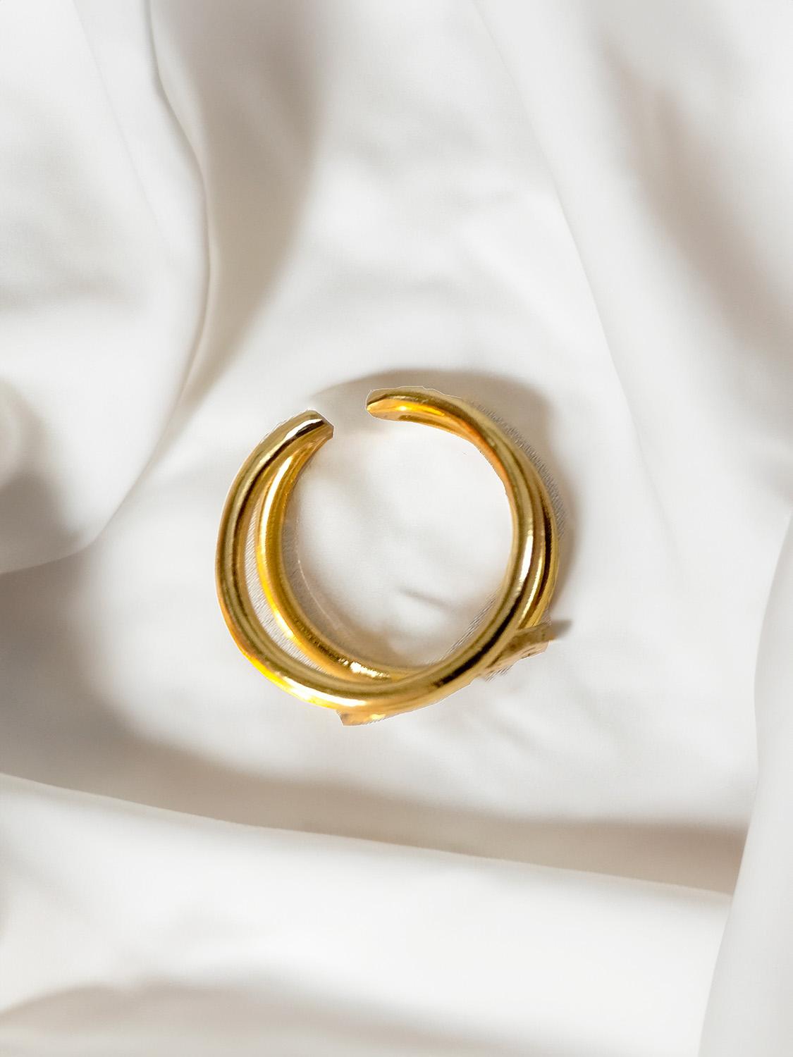 Golden Mermaid Ring for Women