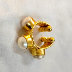 Trio Molar Ring In Gold Plated