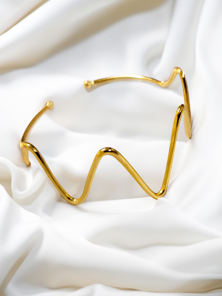 Zaveri Pearls Gold Tone Bracelet