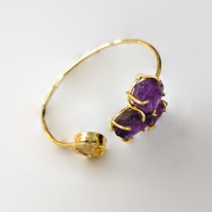 Zuriijewels Purple Stone Bracelet