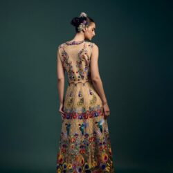 Polish Embroidered Kali Gown